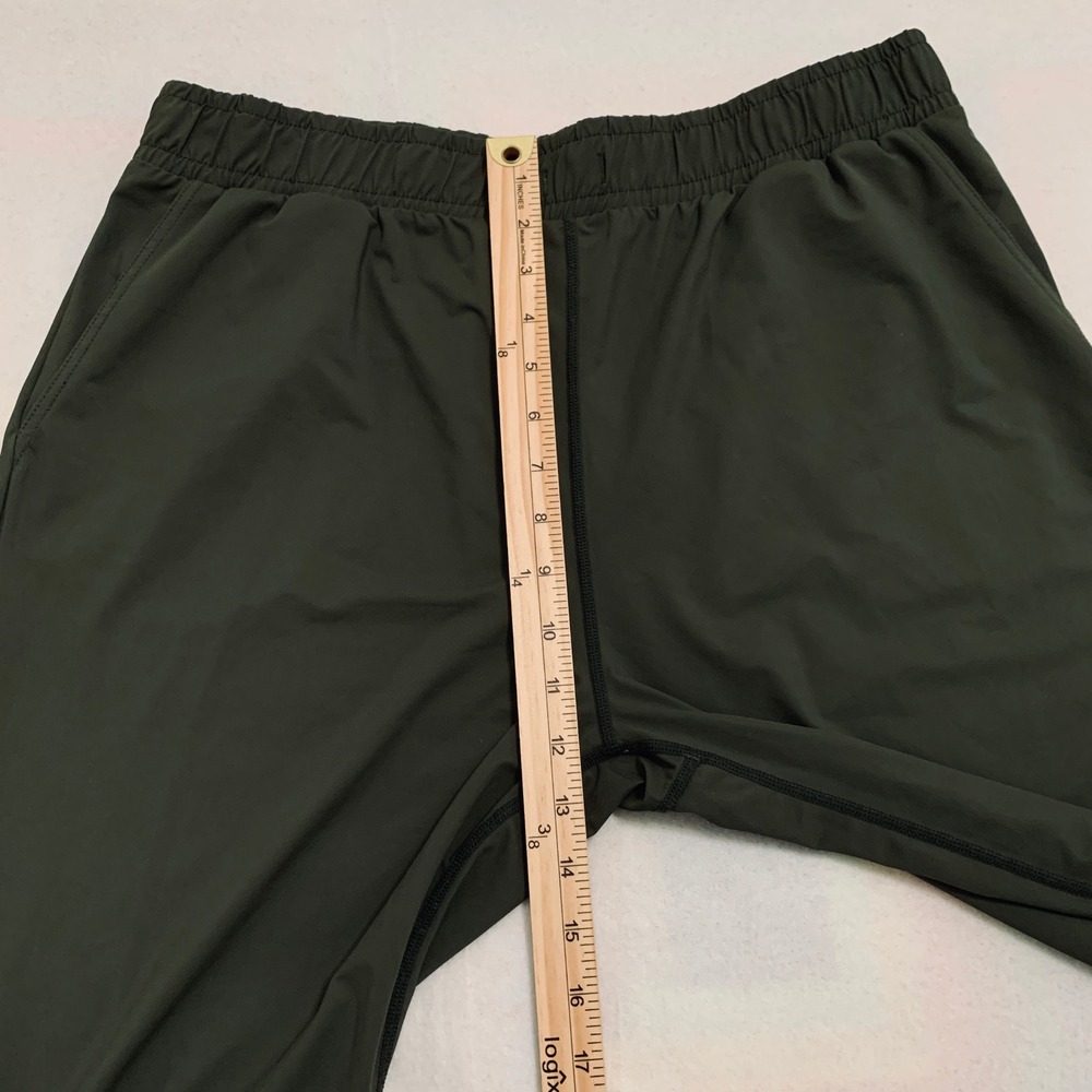 ZYIA Women's Elastic Waist Ankle Active Versatile Pants Stretch Comfort Green XL - Picture 10 of 12